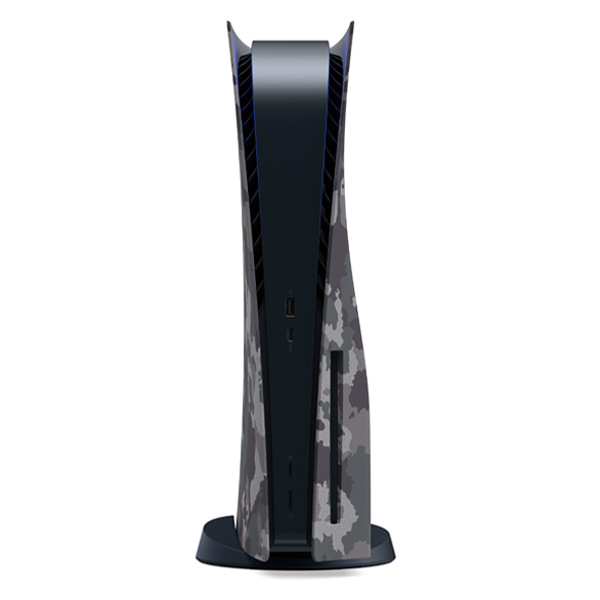 Kryt na konzolu PlayStation 5, gray camouflage Kryt na konzolu PlayStation 5, gray camouflage