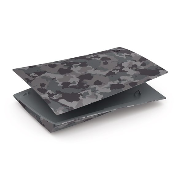 Kryt na konzolu PlayStation 5, gray camouflage