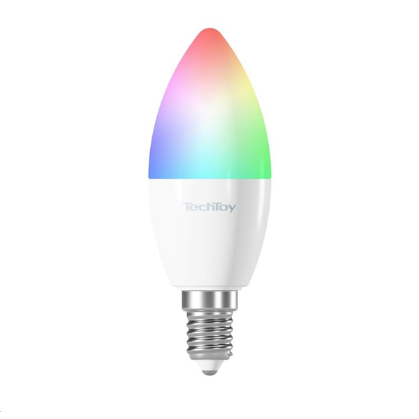 TechToy Smart žiarovka RGB 6W E14 ZigBee TechToy Smart žiarovka RGB 6W E14 ZigBee