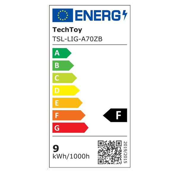 TechToy Smart žiarovka RGB 9W E27 ZigBee