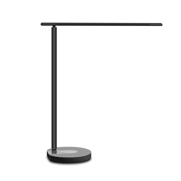Tellur Smart Light WiFi stolná lampa s nabíjačkou, čierna Tellur Smart Light WiFi stolná lampa s nabíjačkou, čierna
