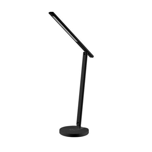Tellur Smart Light WiFi stolná lampa s nabíjačkou, čierna Tellur Smart Light WiFi stolná lampa s nabíjačkou, čierna
