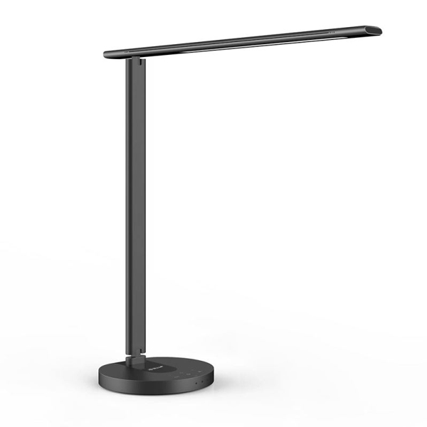 Tellur Smart Light WiFi stolná lampa s nabíjačkou, čierna Tellur Smart Light WiFi stolná lampa s nabíjačkou, čierna