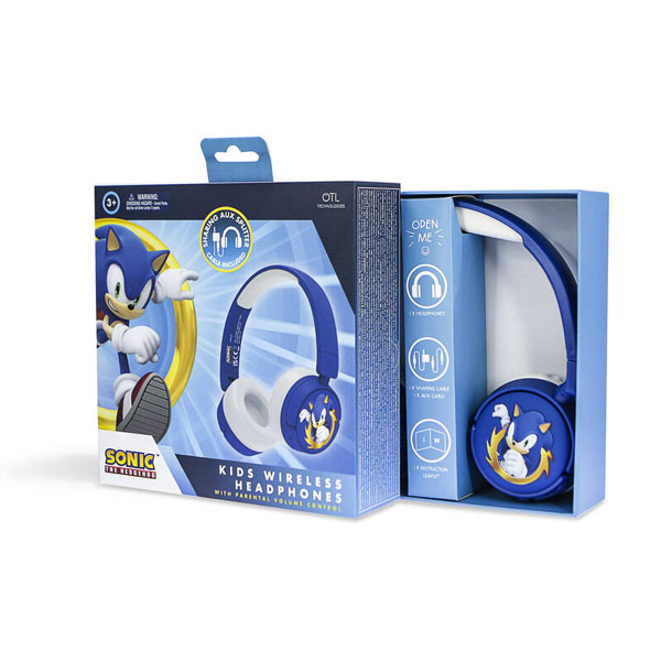 Detské bezdrôtové slúchadlá OTL Technologies Sonic the Hedgehog