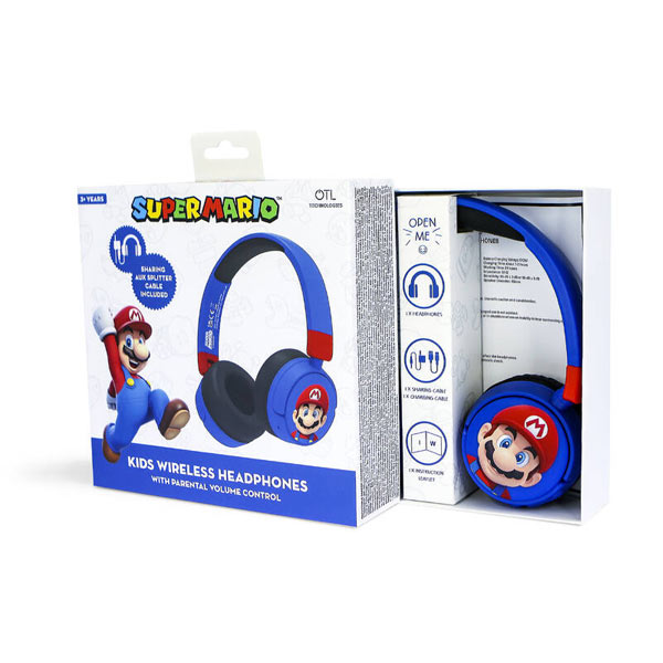 Detské bezdrôtové slúchadlá OTL Technologies Super Mario