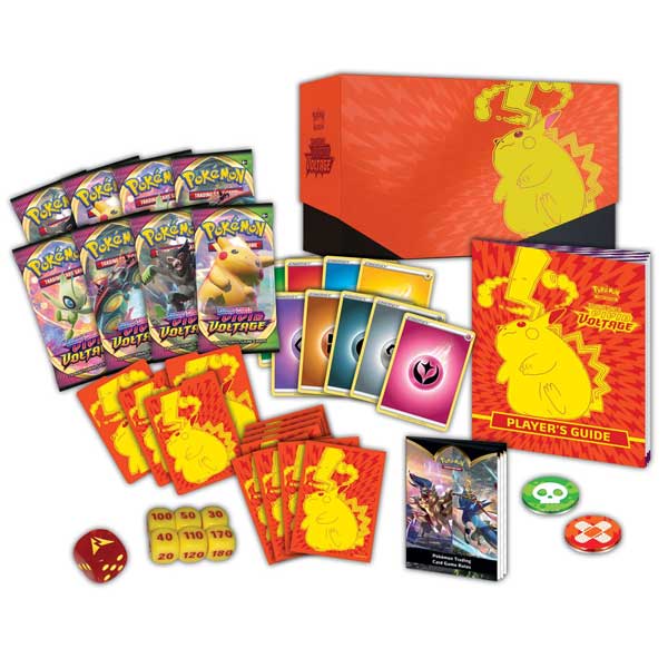 Kartová hra Pokémon TCG: Sword & Shield 4 Vivid Voltage Elite Trainer Box (Pokémon)