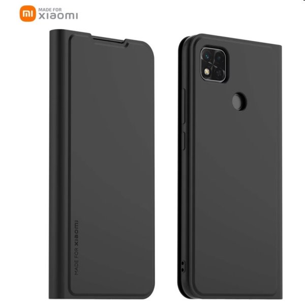 Knižkové puzdro Made for Xiaomi pre Xiaomi Redmi 9C/10A, čierna