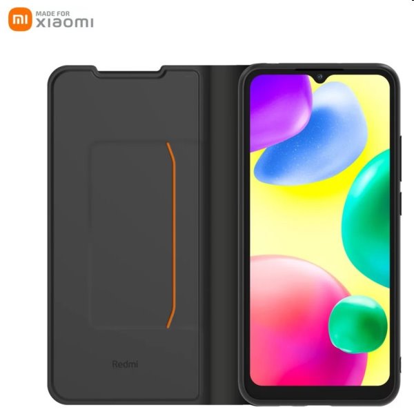 Knižkové puzdro Made for Xiaomi pre Xiaomi Redmi 9C/10A, čierna