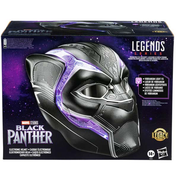 Marvel Legends Series Black Panther Electronic Role Play Helmet