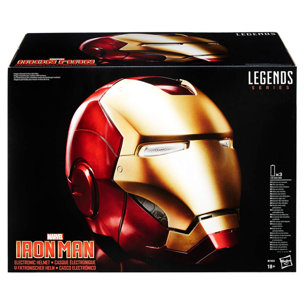 Marvel Legends Series Iron Man Iron Man Electronic Helmet (Marvel) Marvel Legends Series Iron Man Iron Man Electronic Helmet (Marvel)