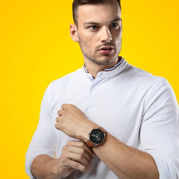 Niceboy WATCH GTR smart hodinky, strieborné