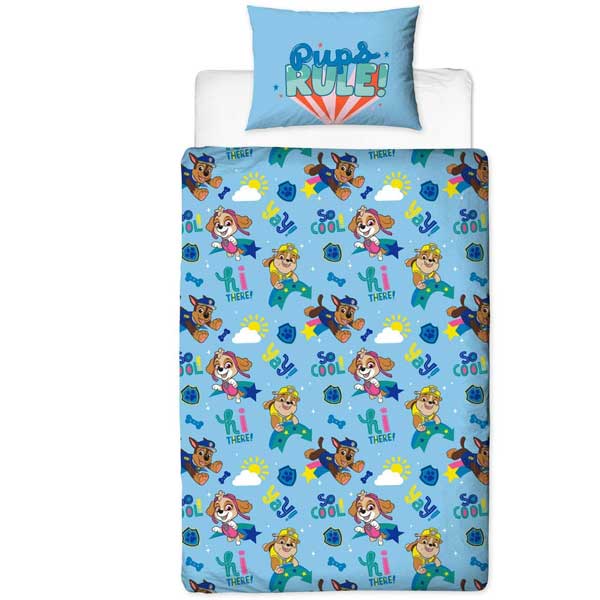 Obliečky Paw Patrol Single Bedding Duvet Set Single