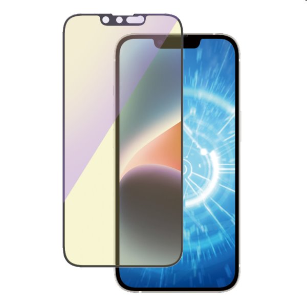 Ochranné sklo PanzerGlass Anti-Bluelight AB pre Apple iPhone 14, 13, 13 Pro, čierna