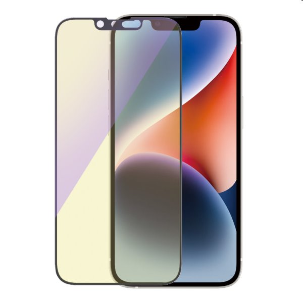 Ochranné sklo PanzerGlass Anti-Bluelight AB pre Apple iPhone 14 Plus, 13 Pro Max, čierna