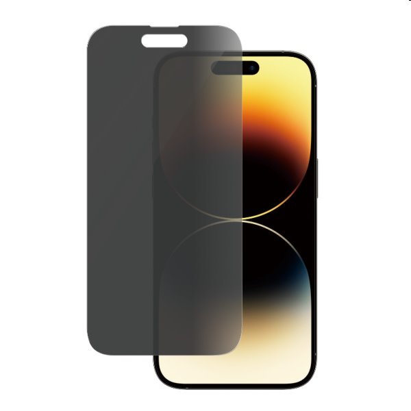 Ochranné sklo PanzerGlass Privacy AB pre Apple iPhone 14 Pro, čierna