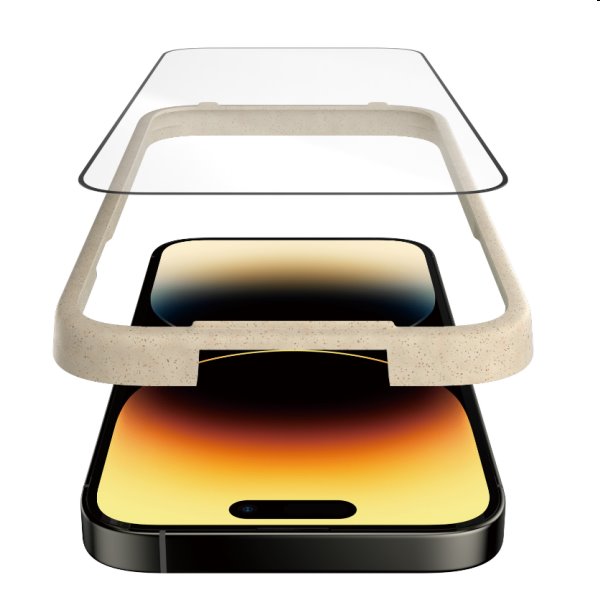 Ochranné sklo PanzerGlass UWF Anti-Reflective AB pre Apple iPhone 14 Pro, čierna