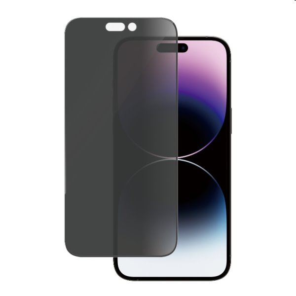 Ochranné sklo PanzerGlass UWF Privacy AB pre Apple iPhone 14 Pro Max, čierna