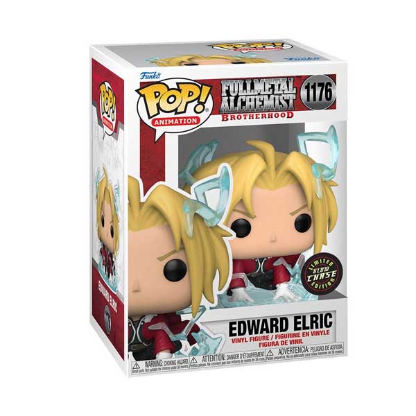 POP! Animation: Edward Elric Energy (Fullmetal Alchemist Brotherhood) CHASE (Glows in The Dark)