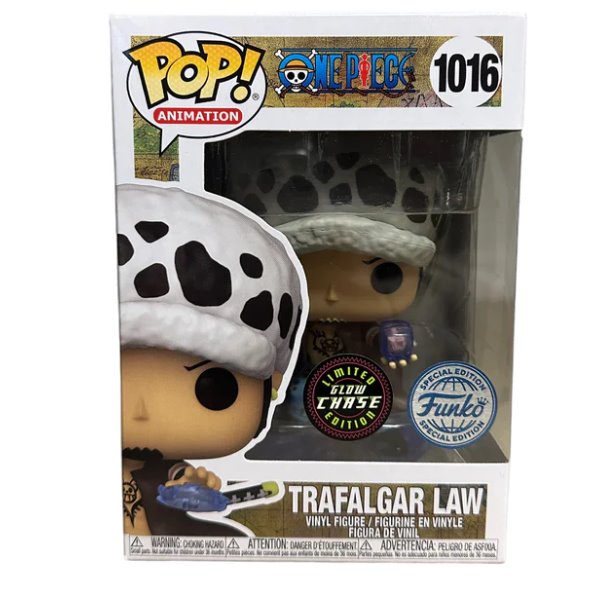 POP! Animation: Trafalgar Law (One Piece) Special Edition CHASE Glows in The Dark POP! Animation: Trafalgar Law (One Piece) Special Edition CHASE Glows in The Dark