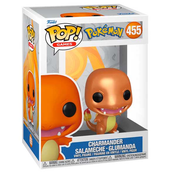 POP! Games: Charmander (Pokemon) Metalic Edition POP! Games: Charmander (Pokemon) Metalic Edition