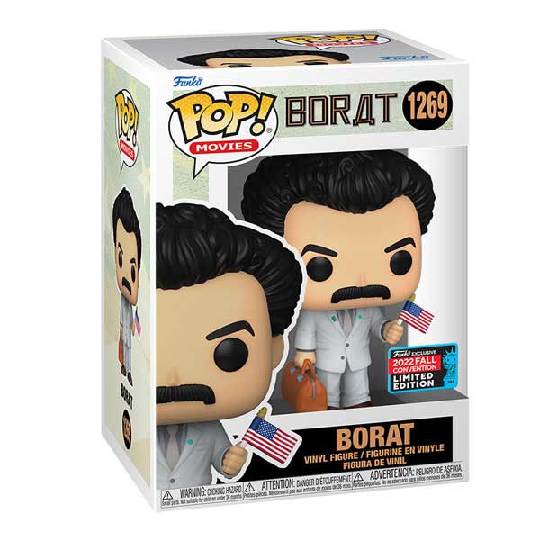 POP! Movies: Borat Limited Edition (NYCC 2022) POP! Movies: Borat Limited Edition (NYCC 2022)
