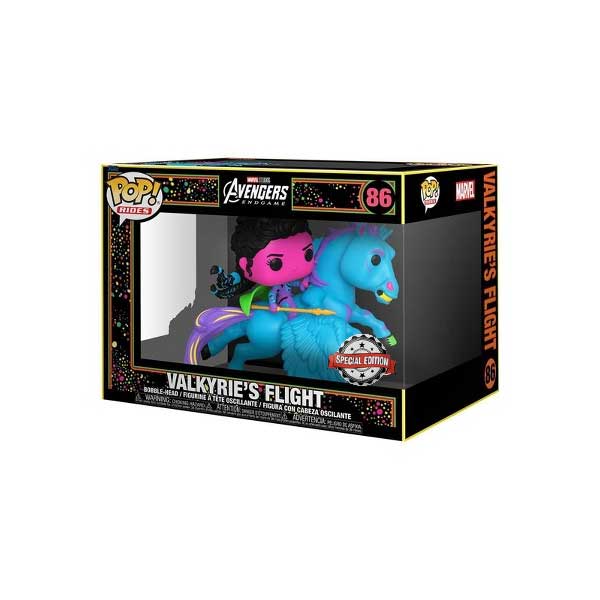 POP! Rides: Avengers End Game Valkyries Flight Blacklight (Marvel) Special Edition