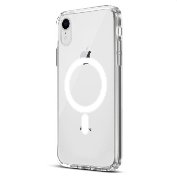 Zadný kryt ER Case Ice Snap s MagSafe pre Apple iPhone XR, transparentná