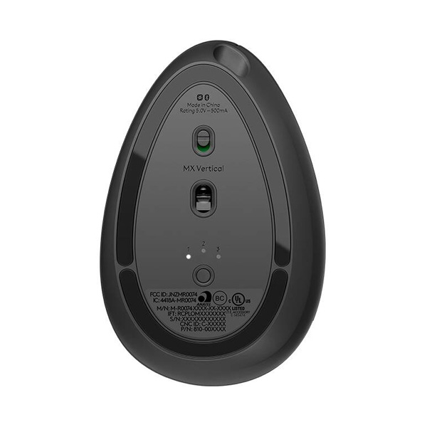 Bezdrôtová myš Logitech MX Vertical Advanced Ergonomic, graphite Bezdrôtová myš Logitech MX Vertical Advanced Ergonomic, graphite