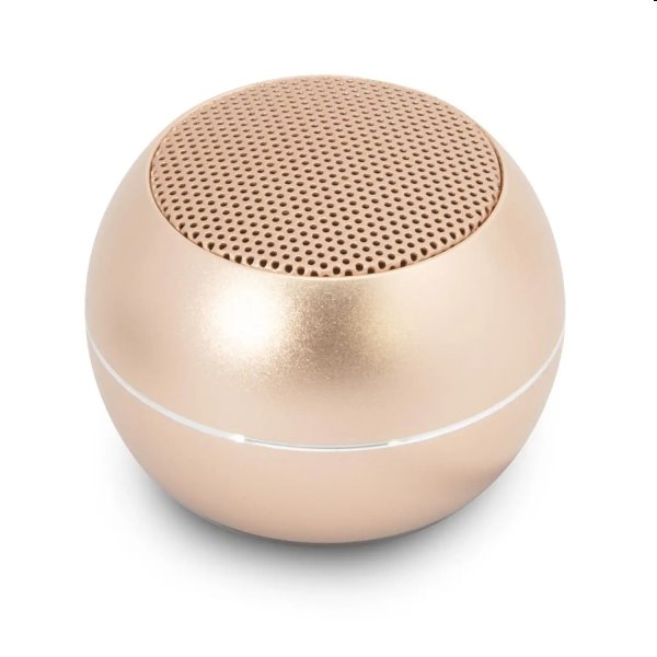 Guess Mini Bluetooth Speaker, zlatý