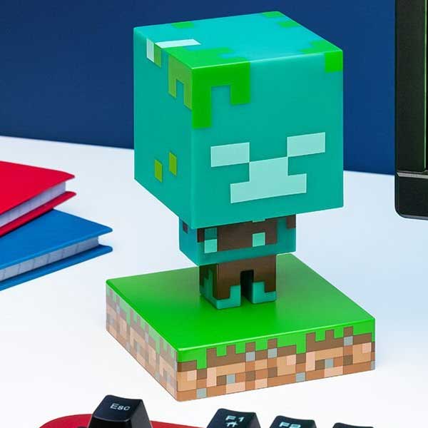 Lampa Drowned Zombie Icon Light BDP (Minecraft)