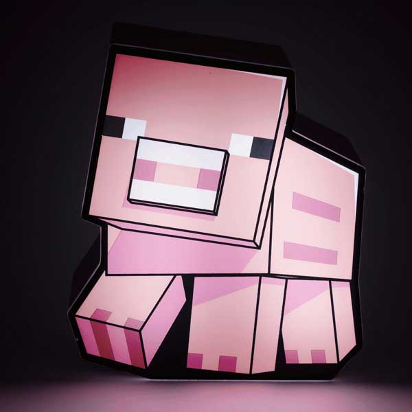 Lampa Pig Box Light (Minecraft)