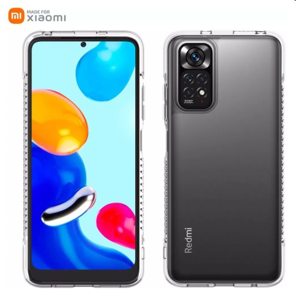 Zadný kryt Made for Xiaomi Rugged pre Xiaomi Redmi Note 11/11s, transparentná