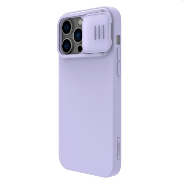 Zadný silikónový kryt Nillkin CamShield Silky pre Apple iPhone 14 Pro Max, fialová Zadný silikónový kryt Nillkin CamShield Silky pre Apple iPhone 14 Pro Max, fialová