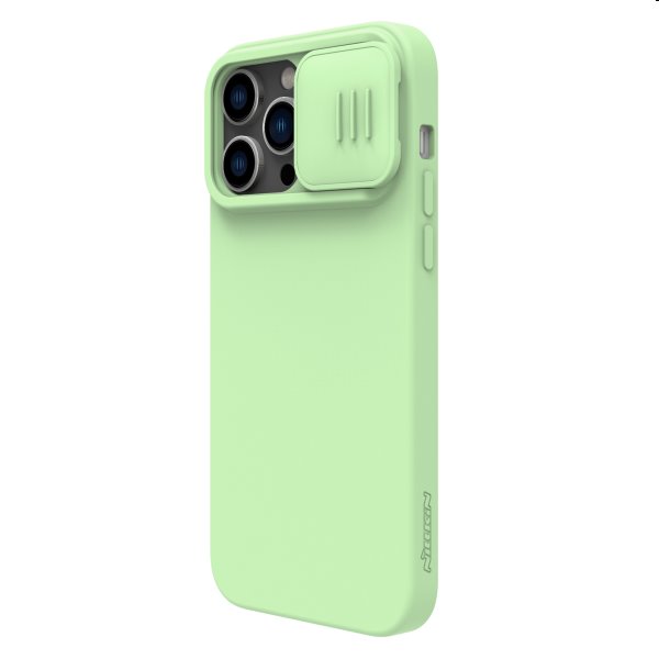 Zadný silikónový kryt Nillkin CamShield Silky pre Applle iPhone 14 Pro Max, zelená Zadný silikónový kryt Nillkin CamShield Silky pre Applle iPhone 14 Pro Max, zelená
