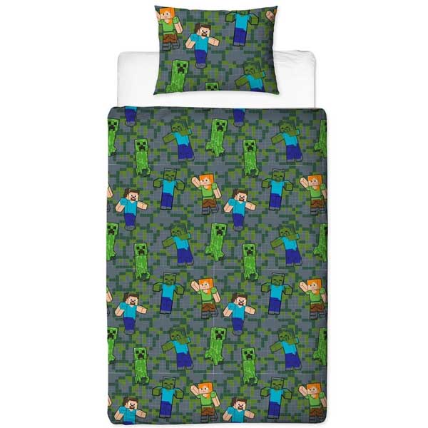 Obliečky Cargo Duvet Set Single (Minecraft)
