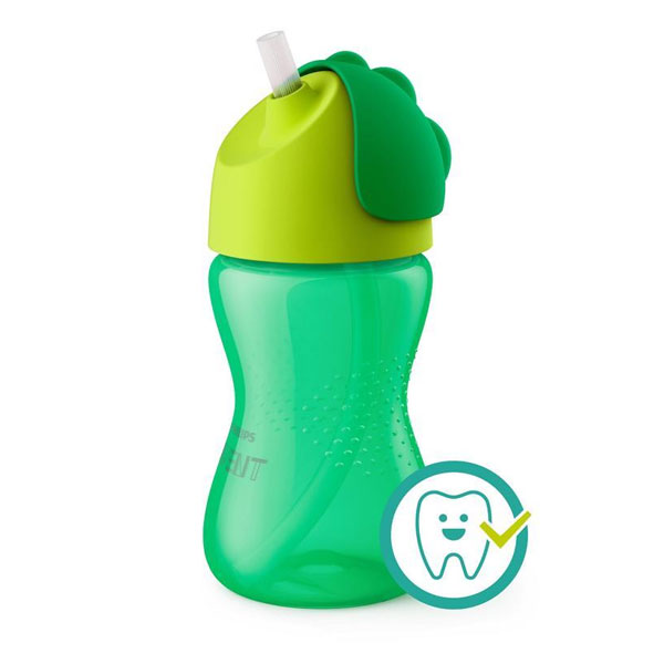 Philips Avent Hrnček 300 ml Bendy s ohybnou slamkou chlapec