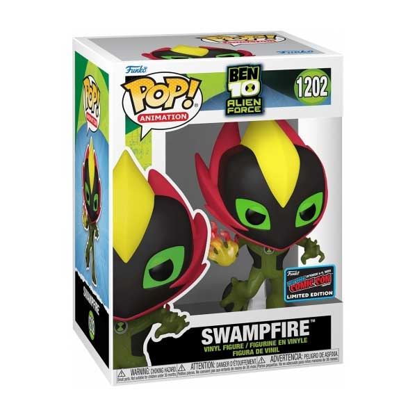 POP! Animation: Ben 10 Alien Swampfire (2022 Fall Convention Limited Edition)