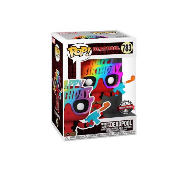 POP! Birthday Glasses Deadpool (Marvel) Special Edition