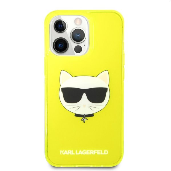 Zadný kryt Karl Lagerfeld TPU Choupette Head for Apple iPhone 13 Pro, žltá Zadný kryt Karl Lagerfeld TPU Choupette Head for Apple iPhone 13 Pro, žltá