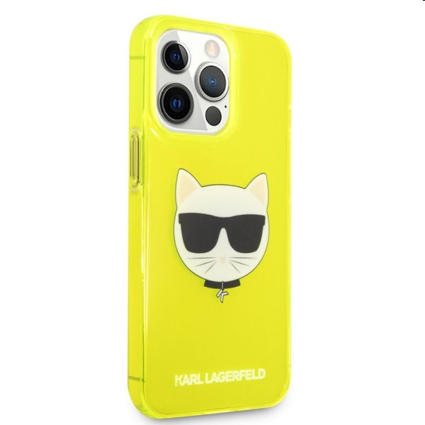 Zadný kryt Karl Lagerfeld TPU Choupette Head for Apple iPhone 13 Pro, žltá Zadný kryt Karl Lagerfeld TPU Choupette Head for Apple iPhone 13 Pro, žltá