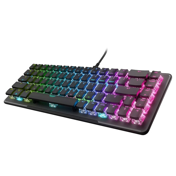 Herná klávesnica Roccat Vulcan II Mini, Red Switch, RGB LED, US, čierna