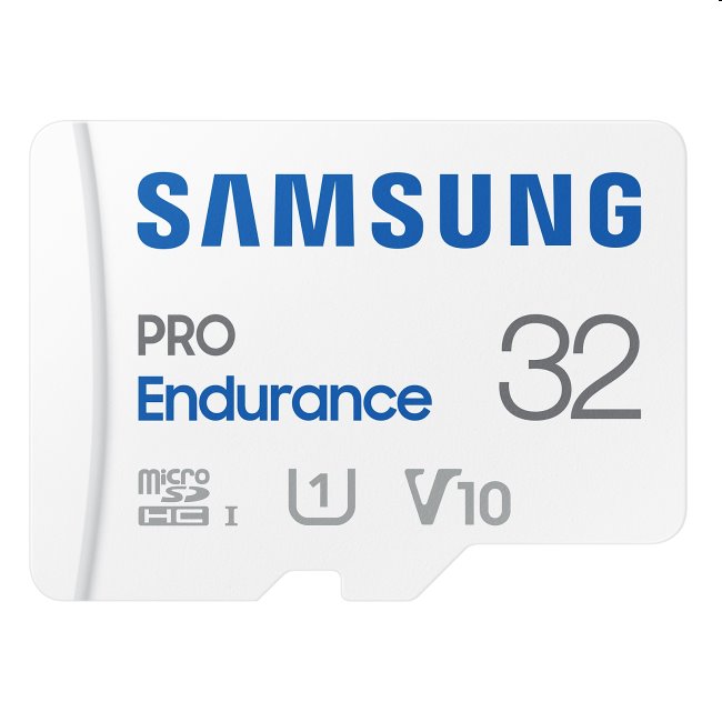 Samsung PRO Endurance Micro SDHC 32 GB , SD adaptér Samsung PRO Endurance Micro SDHC 32 GB , SD adaptér