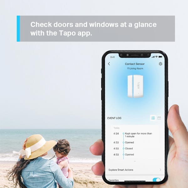 Senzor na okná a dvere TP-Link Tapo T110