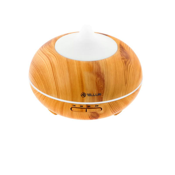 Tellur WiFi Smart aroma difuzér, 300 ml, LED, hnedý Tellur WiFi Smart aroma difuzér, 300 ml, LED, hnedý