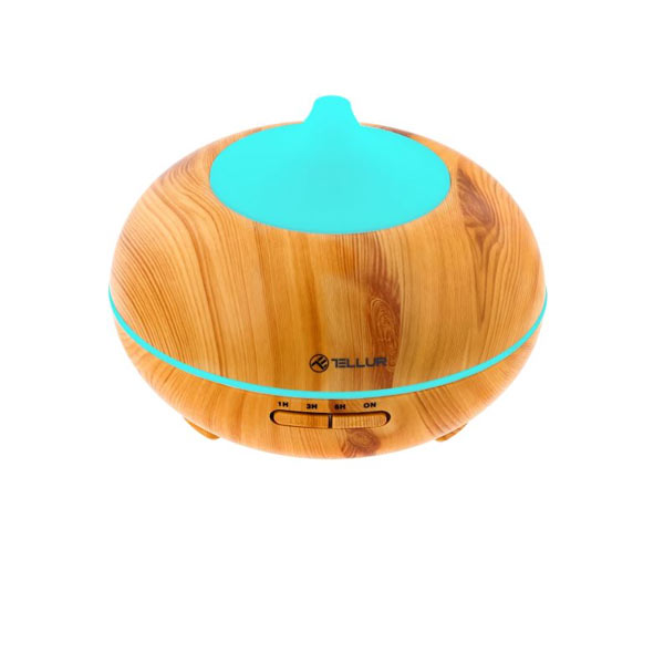 Tellur WiFi Smart aroma difuzér, 300 ml, LED, hnedý Tellur WiFi Smart aroma difuzér, 300 ml, LED, hnedý