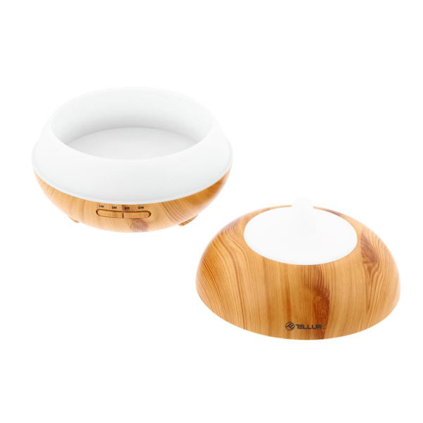 Tellur WiFi Smart aroma difuzér, 300 ml, LED, hnedý Tellur WiFi Smart aroma difuzér, 300 ml, LED, hnedý