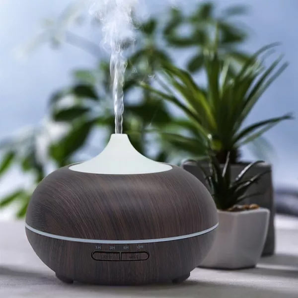 Tellur WiFi Smart aroma difuzér, 300 ml, LED, tmavohnedý Tellur WiFi Smart aroma difuzér, 300 ml, LED, tmavohnedý
