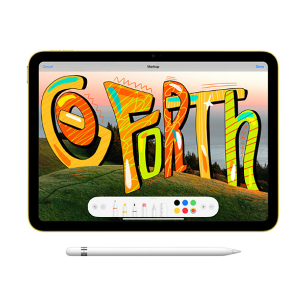 Apple iPad 10.9" (2022) Wi-Fi 256 GB, strieborná