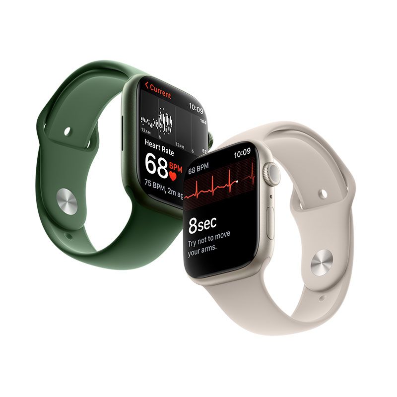 Apple Watch Series 7 GPS, 45mm púzdro z modrého hliníka *Trieda B*