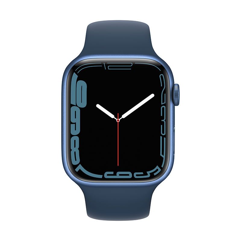Apple Watch Series 7 GPS, 45mm púzdro z modrého hliníka *Trieda B*